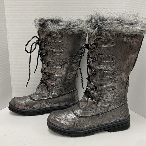 Ashley Stewart ‘Mountain Top’ Faux Fur Lined  Women’s Boots - Picture 3 of 9